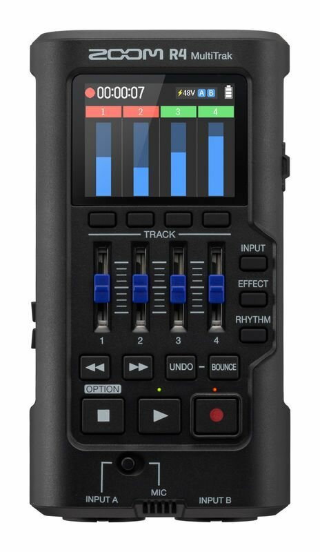 Zoom R4 MultiTrak - 4-дорожечный микшер-рекордер 2 входа XLR/TS встроенные эффекты