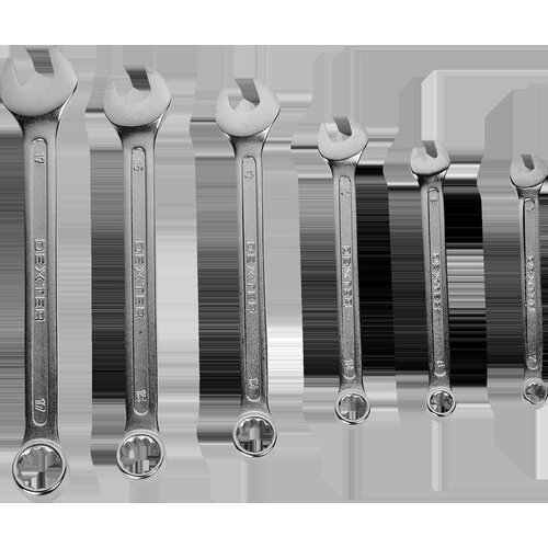 Набор ключей комбинированных Dexter COMB.6PCS SET 7-17 мм, 6 предметов balloon set ring 6pcs