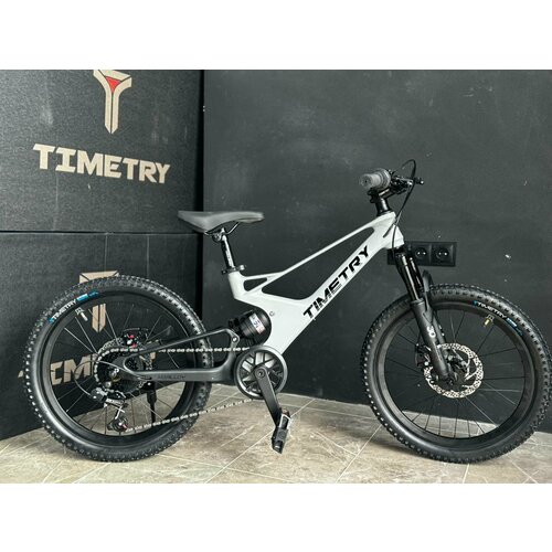 Велосипед Time Try ТT2307s 20 Рама магниевый сплав 12 Подростковый Детский Унисекс модель 2024 серый 22300₽