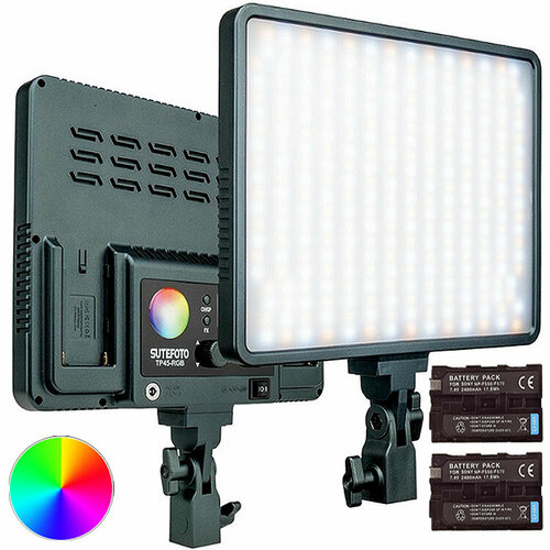 Видеосвет SuteFoto TP45 RGB 2АккумЗУ 1280000₽