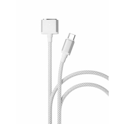 Кабель VLP MagSafe Cable USB-C to MagSafe 2m 140Вт, белый apple usb c to usb c charge cable 2m mll82