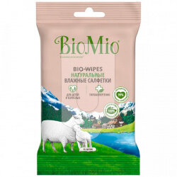 Набор из 3 штук Влажные салфетки BIO MIO 15шт Bio-WIPES (кор.28 шт)