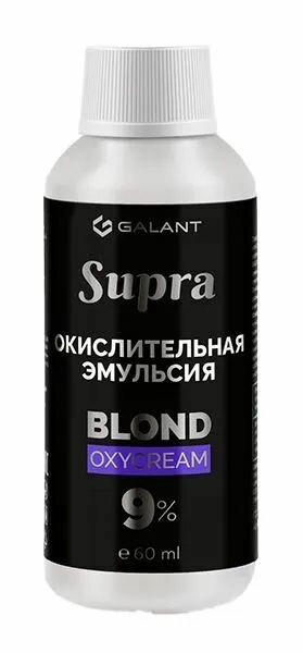 Окислительная эмульсия Галант "Supra", Blond, 9%, 60 мл