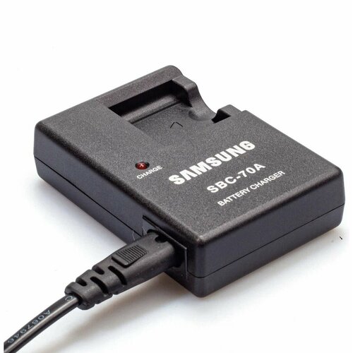 Зарядное устройство SBC-70A для аккумулятора SAMSUNG BP70A /смотреть совместимость с фотоаппаратами)/тип VB/ аккумулятор ibatt ib b1 f265 740mah для samsung bp70a bp 70a