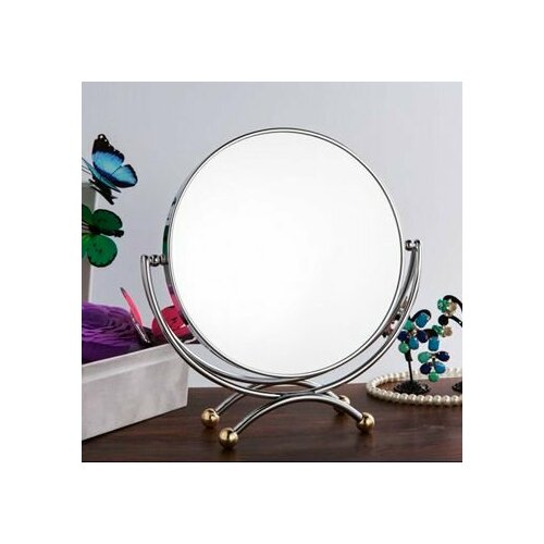 Зеркало косметическое настольное L1807X3 D18 см 2575₽