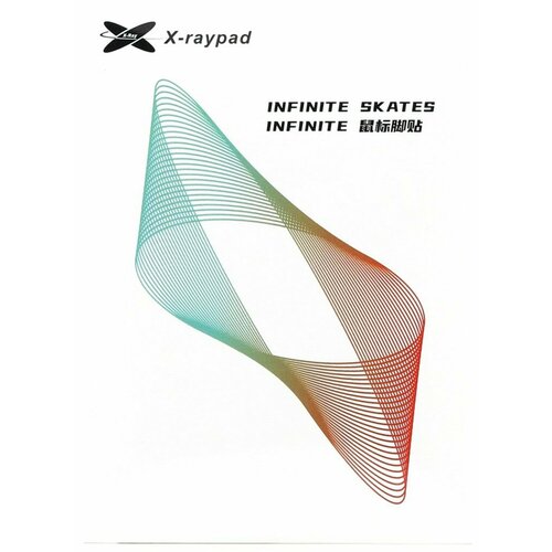 Ножки для мыши (глайды) X-raypad Jade Speed для Ninjutso Sora, комплект из 2-х наборов