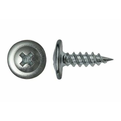 ПрофКрепеж Саморез прессшайба для металла, острая, 4,2 16, 100 шт, 2 уп