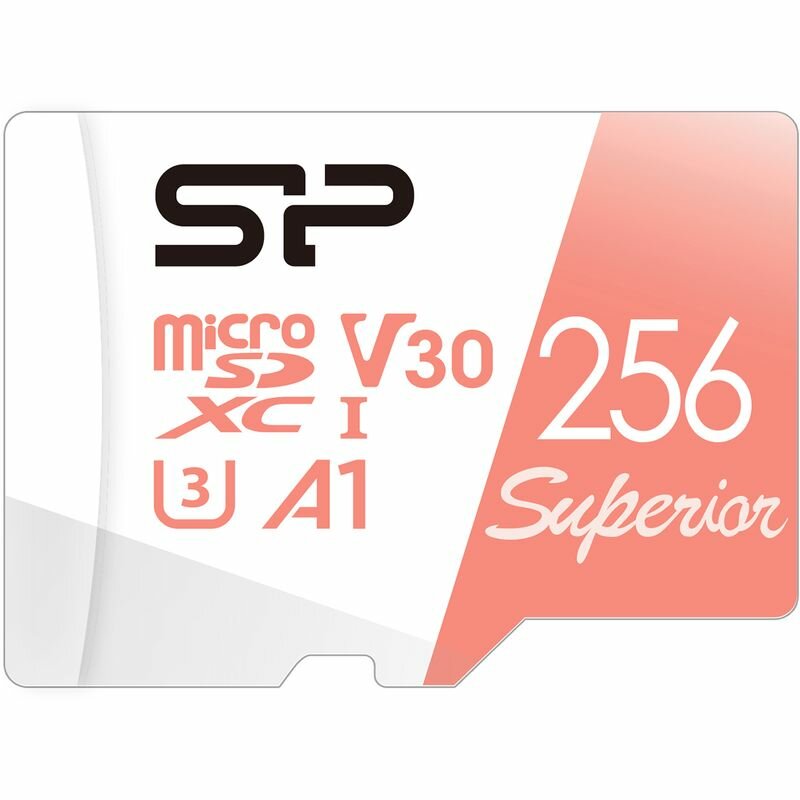 Карта памяти microSD 256GB Silicon Power Superior A1 microSDXC Class 10 UHS-I U3 100/80 Mb/s - фото №4