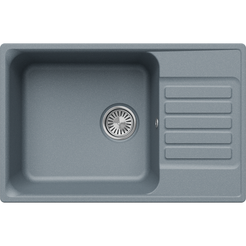 Мойка кухонная Polygran Quartz Bond 740, Грей, арт.856547