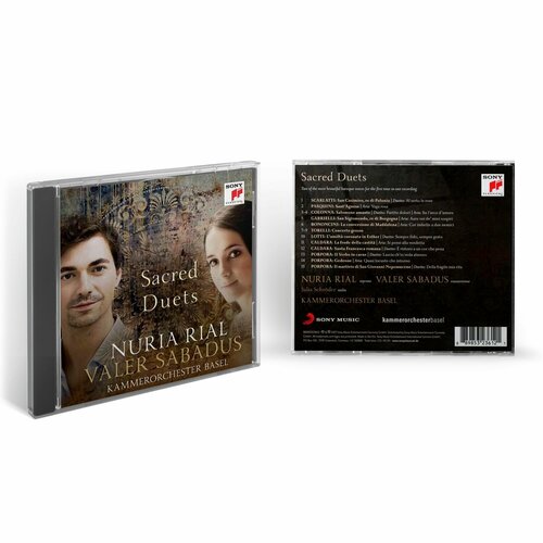 Nuria Rial & Valer Sabadus - Sacred Duets (1CD) 2017 Sony Jewel Аудио диск martha argerich schumann fantasy in c op 17 1cd 2011 sony jewel аудио диск