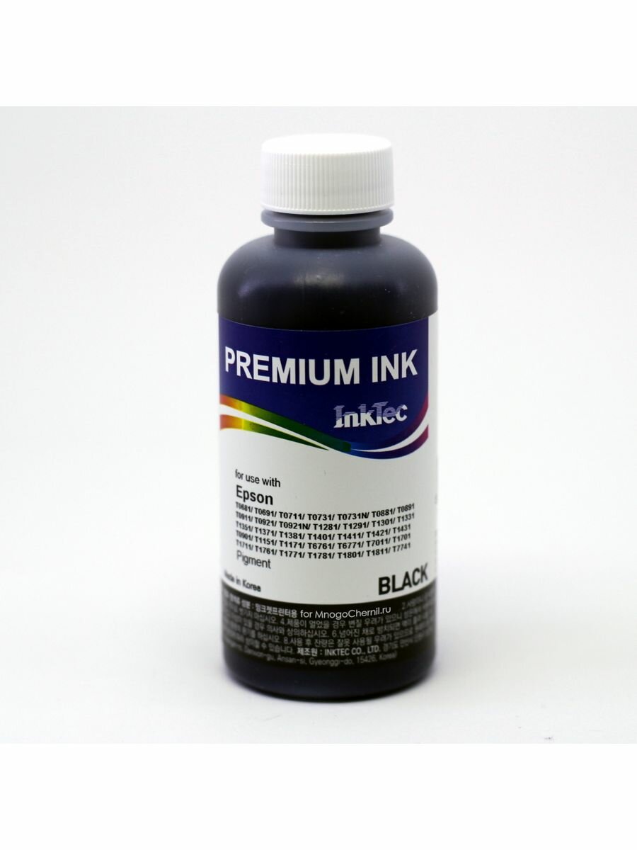 Чернила InkTec (E0013) Epson Stylus SX425/T26/TX419 Bk, 0,1л