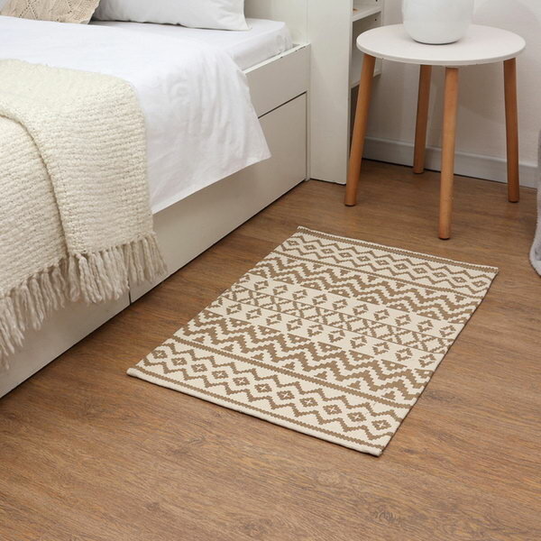 фото Ковер Beige 60х90 +- 3 см, 1050 гр/м2, 70% хлопок, 30% полиэстер