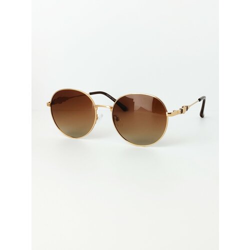 Солнцезащитные очки Шапочки-Носочки KD255P-C32-P55, коричневый