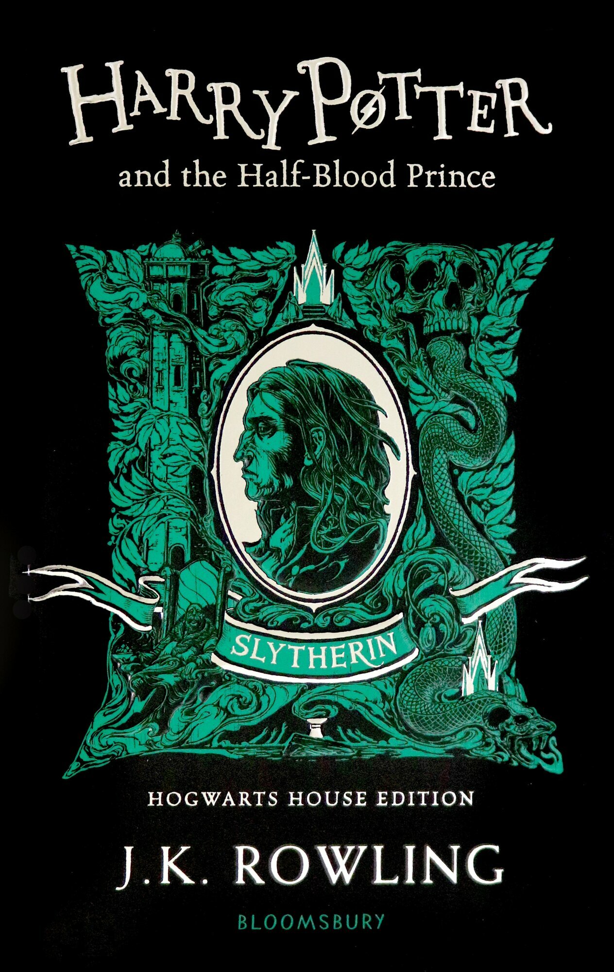 Harry Potter Slytherin House Editions Paperback Box Set комплект из 7 книг - фото №4