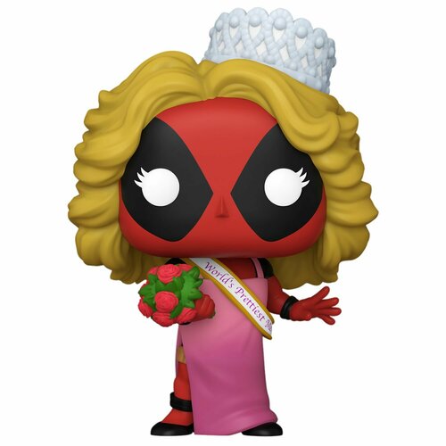 Фигурка Funko POP! Bobble Marvel Deadpool Beauty Pageant Deadpool (1340) 76075 уэйд марк комикс история вселенной marvel золотая коллекция marvel