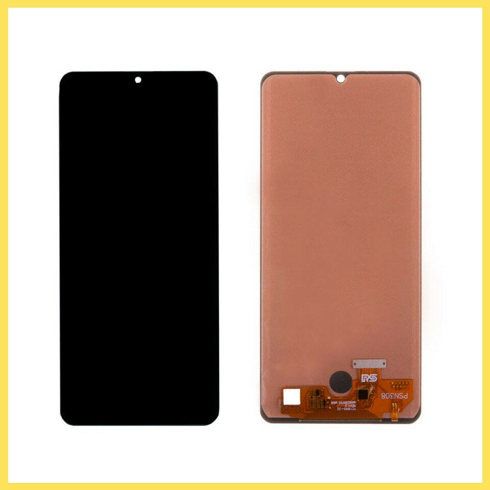 Дисплей (экран) для Samsung Galaxy A31 A315F в сборе с тачскрином Черный - (In-Cell) - Стандарт