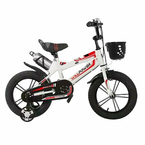 Велосипед 2-х 16 WILLPOWER красный 8469₽