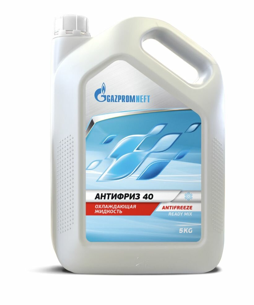 Антифриз 40 GAZPROMNEFT готовый (красный) 5кг