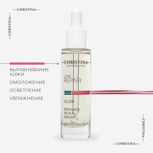 Christina Line Repair Glow Radiance Reveal Serum Сыворотка для лица Восстановление и сияние 30 мл.