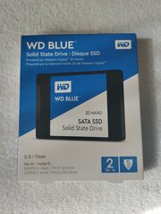 Твердотельный накопитель Western Digital WD Blue SATA 2 ТБ SATA WDS200T2B0A