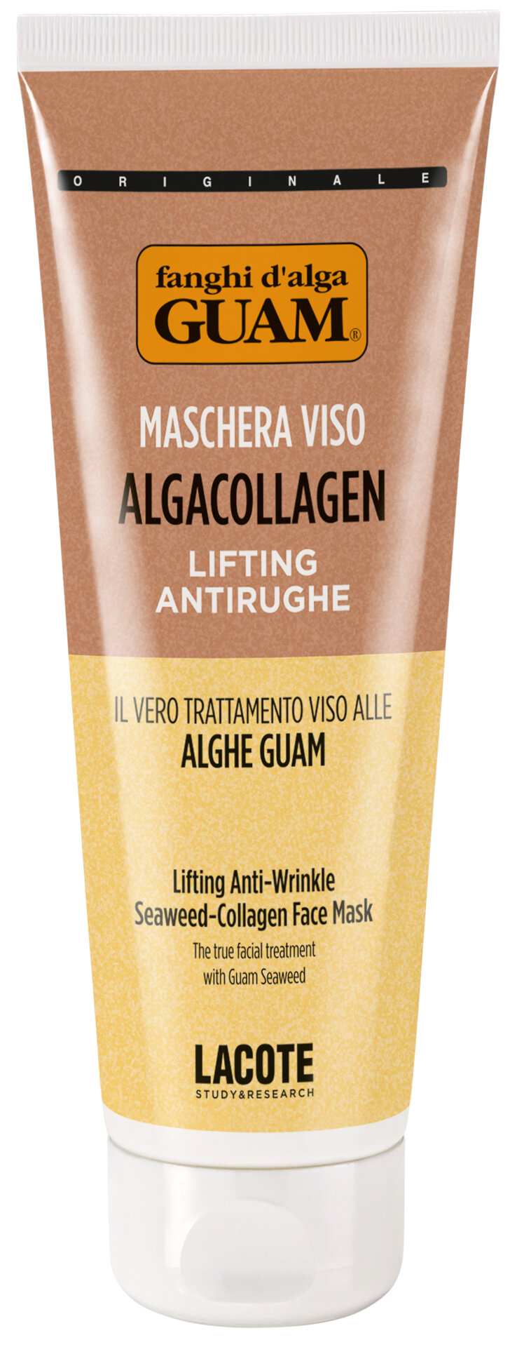 GUAM Fanghi D'Alga Маска для лица лифтинг-эффект против морщин с коллагеном водорослей, 75 мл