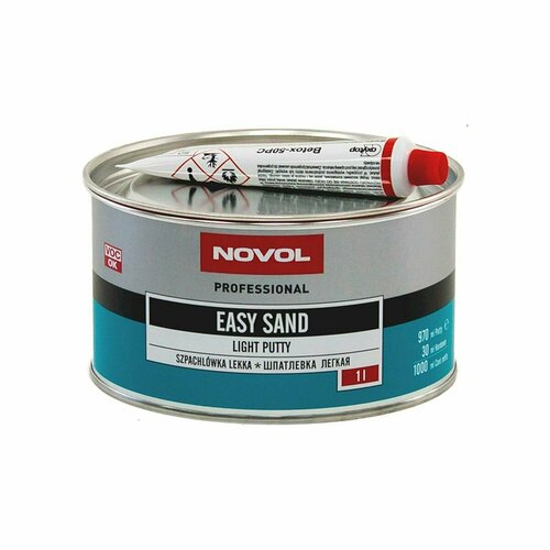 Легкая многофункциональная шпатлевка Novol Easy Sand Light Putty 1 л.