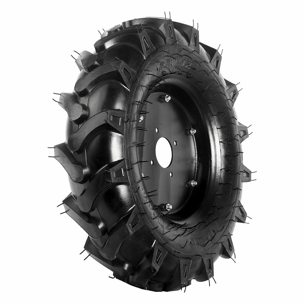 Колесо пневматическое PATRIOT P6.00-12D-1 d630мм ширина 140мм с диском (1шт)