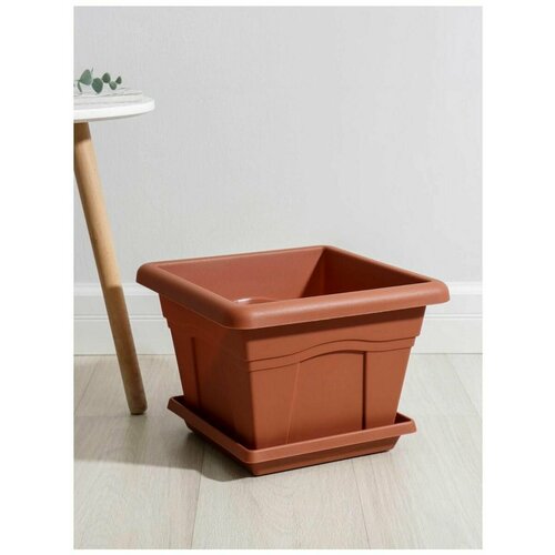 Горшки для цветов авиор коричневый 1134₽