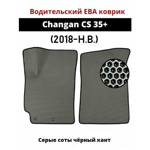 2 передних Eva ковра Changan CS35 Plus (2018-н. в.)