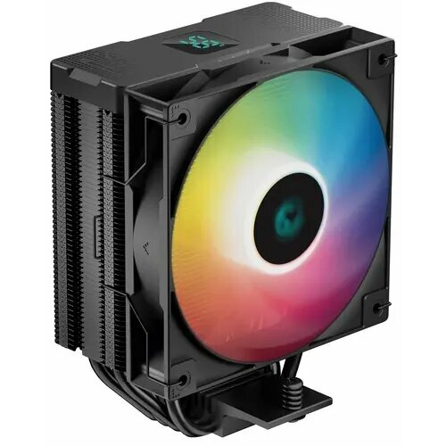 Кулер для процессора DeepCool AG400 DIGITAL BK ARGB 220 Вт 4-pin PWM (R-AG400-BKADMN-G-1)
