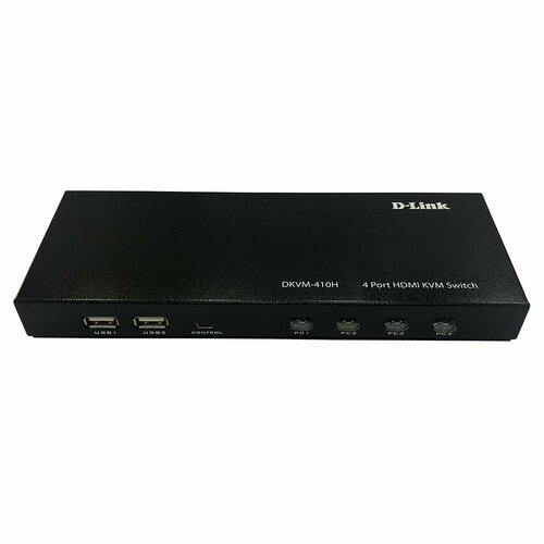 D-Link DKVM-410H/A2A 4-портовый KVM-переключатель с портами HDMI и USB d link кабель kvm d link dkvm cb3 b1a 3 0 м