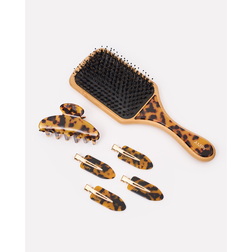Комплект Грация гепарда AMPY расческа крабик зажимы 11490₽