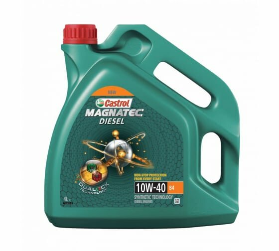 Castrol Масло Моторное Magnatec Diesel 10w-40 B4 Dualock 4л.