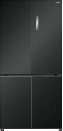 Трехкамерный холодильник Weissgauff WCD 510 Built-in Inverter NoFrost Dark Inox