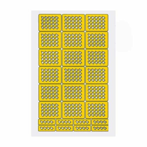 Prima Nails Трафарет для маникюра «Гусиная лапка»