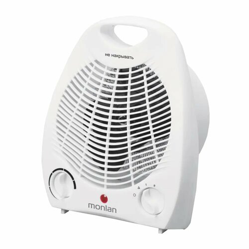 Тепловентилятор спиральный электрический Monlan MTV-20 с механическим термостатом 2000 Вт 178400₽