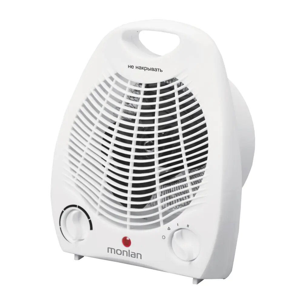фото Тепловентилятор спиральный электрический Monlan MTV-20 с механическим термостатом 2000 Вт