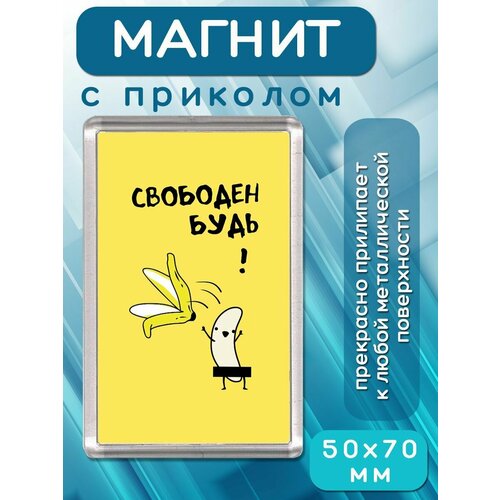 Магнит-украшение Будь свободен 213₽