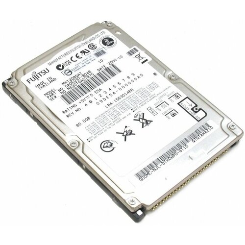 Жесткий диск Fujitsu CA06297-B048 80Gb 4200 IDE 25 HDD 9530₽