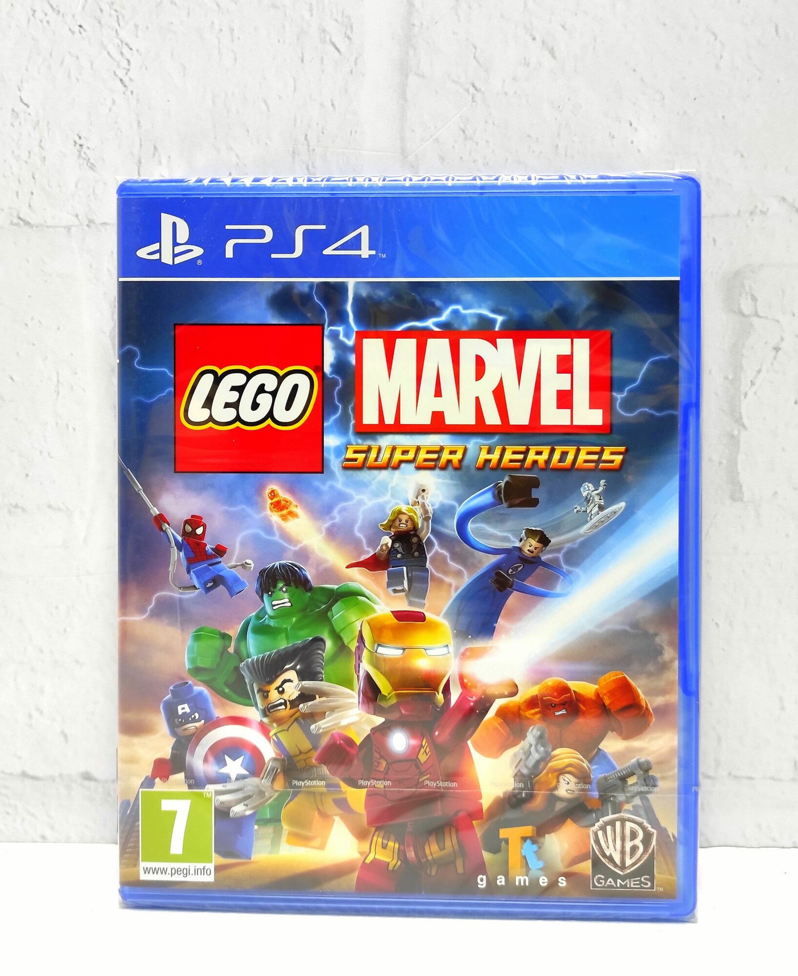LEGO Marvel Super Heroes Видеоигра на диске PS4 PS5 — купить c
