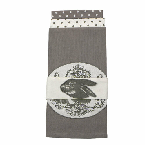 Набор из 3 кухонных полотенец Hoff Interieur 50*70 см, 45225