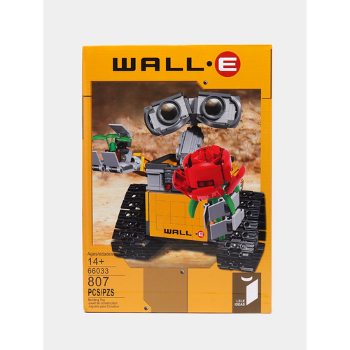 конструктор creator ева и валл и 155 деталей wall e конструктор детские игрушки Большой конструктор Робот Валли 807 деталей