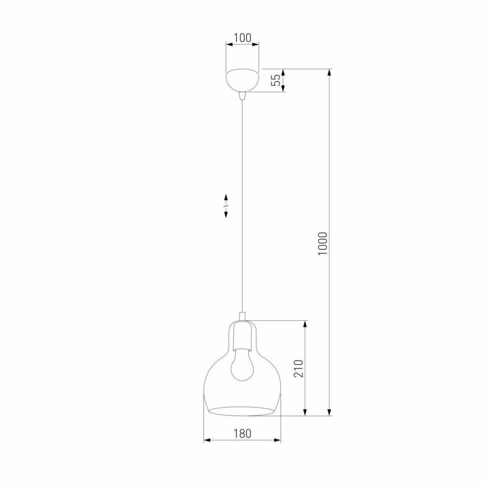 Подвесной светильник TK Lighting - фото №16