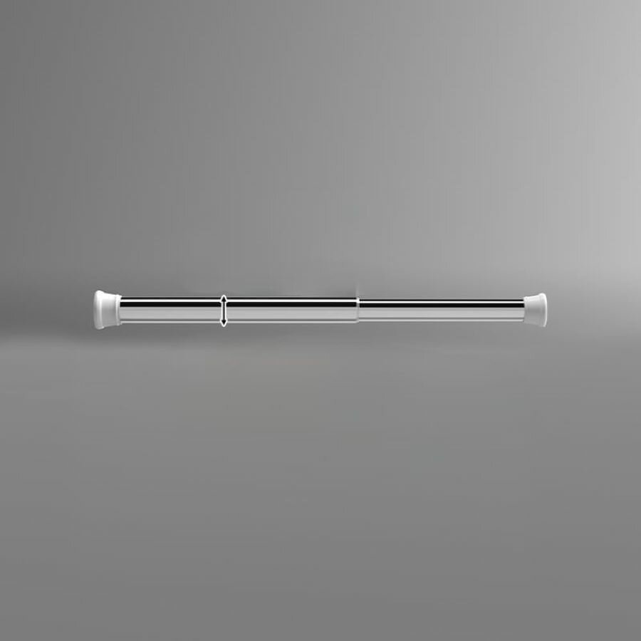 фото Карниз раздвижной для ванной, шкафа 110-200 см.