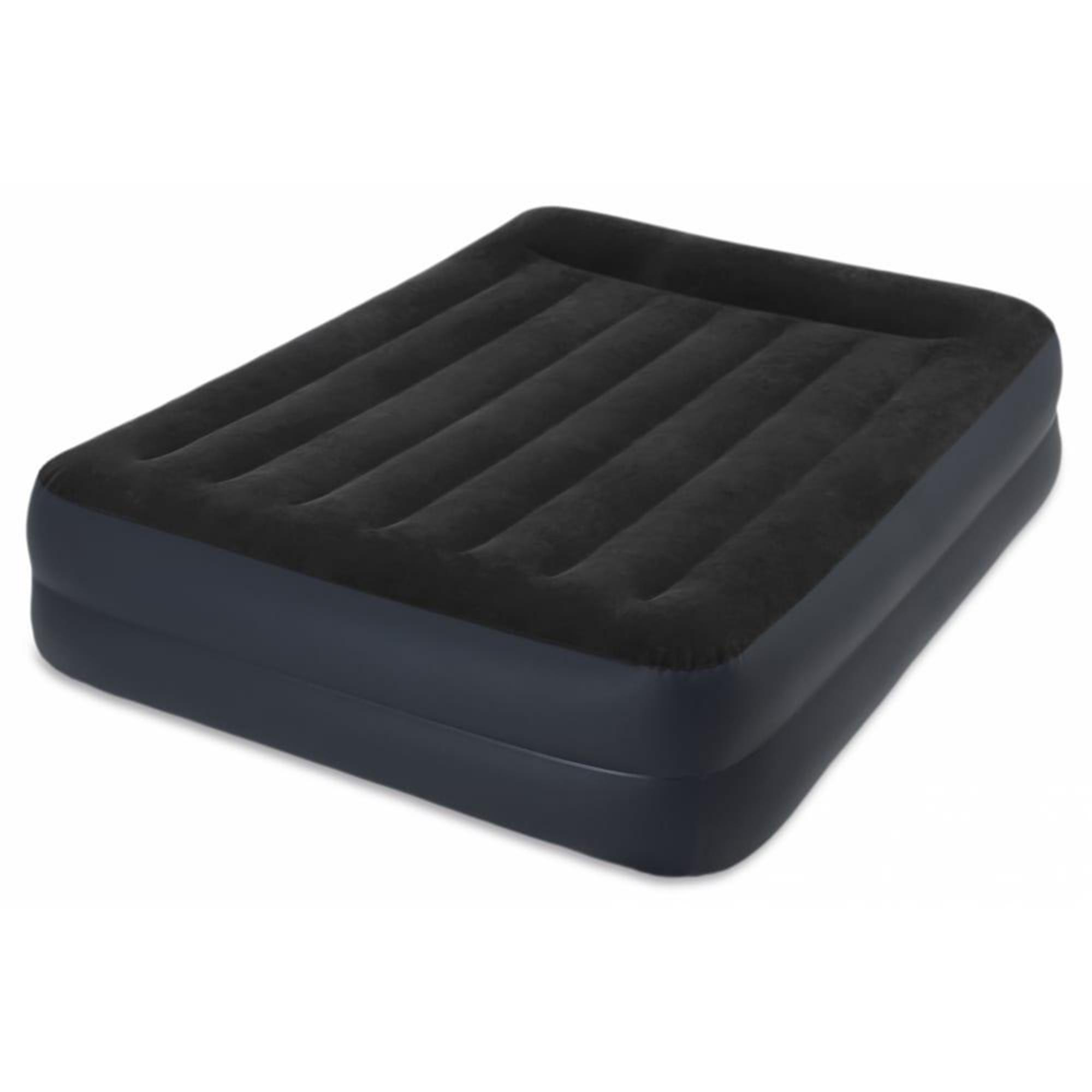 Надувная кровать Intex Pillow Rest Raised Bed (64124), 203х152 см, темно-синий