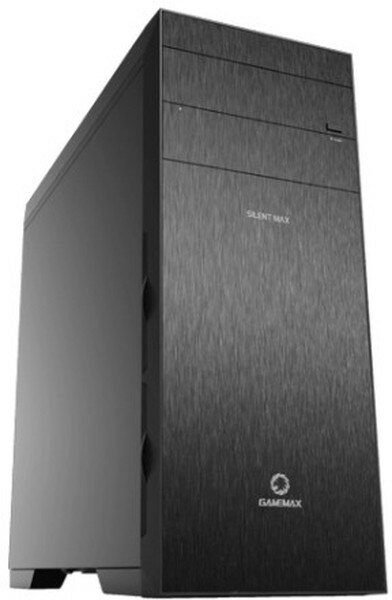 GameMax Корпус GameMax Silent MAX M903X без БП (Midi Tower, ATX, 2*USB2.0:2*USB3.0, CR, шторка, ультра тихий)