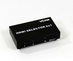 VCOM DD432 Переключатель HDMI 1.4V 2= 1 VCOM DD432