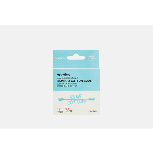 Бамбуковые ватные палочки nordics blue 100мл 735₽