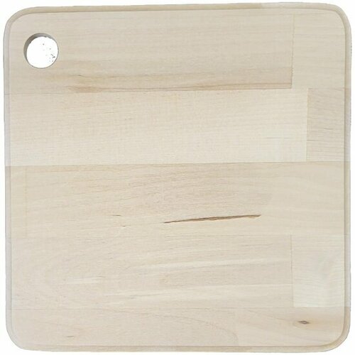Доска Guter Baum разделочная квадро 8х200х200 мм, массив березы 108387