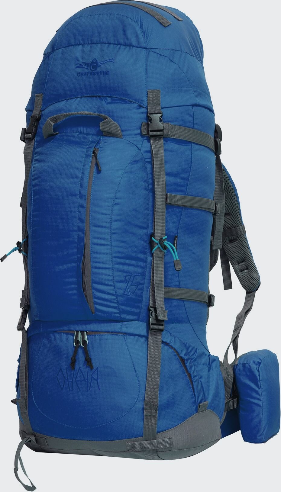 Рюкзак туристический онега 85 2 т. синий Снаряжение